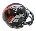 Autographed Shannon Sharpe Denver Broncos Authentic Mini Helmet