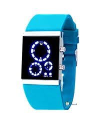 BLUES Fashion Sports Watches For Women Time/Date Waterproof Men/Women Sports Digital LED Wrist Watch