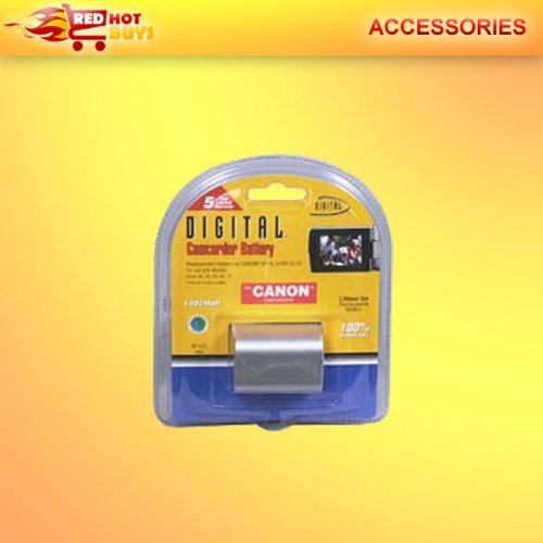 4HR BATTERY CANON VIXIA HF-10 HF-100