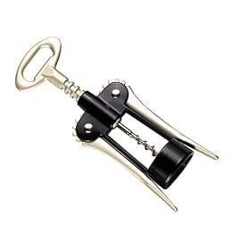 Pedrini Black and Satin 8 Classic Corkscrew by Pedrini