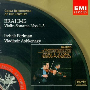 CD-Charts  Music : Great Recordings Of The Century - Brahms: Violin Sonatas nos 1 - 3 / Perlman, Ashkenazy