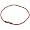Phiten Titanium Necklace ( sz. 18, Red )