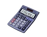 Casio MS-120TER Tischrechner mit Steuer- und EURO-Umrechnungsfunktion und EXTRA BIG LCD