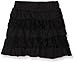 Dream Star Girls' Tiered Jersey and Lace Skirt