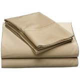 Court of Versailles Premiere 600 Thread Count California King Fitted Sheet, Fawn