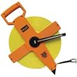 Keson OTR10M100 2-sided Open-Type Fiberglass Long Tape, 100ft, ft, 1/10, 1/100 & metric (2mm)