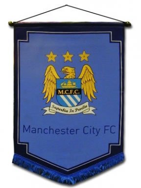 Manchester City Crest Pennant Manchester City Crest Pennant