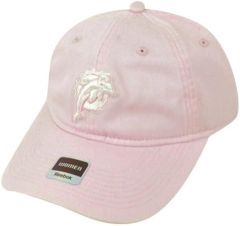 NFL Miami Dolphins Relaxed Reebok Women Clip Buckle Adjustable Cap Hat DH1590