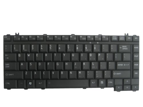 LotFancy® New Black keyboard for Toshiba Satellite A300 A300D A305 A305D L300 L305 L305D M300 Series Laptop / Notebook US Layout