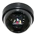VideoSecu Dummy Fake Imitation Security Camera with Flashing Light LED Cost-effective Security CCTV Simulated Dome Camera 3PZ