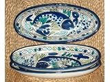 Le Souk Ceramique AF-13 Large Oval Platters Set of 4