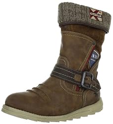 Mustang 1103601/333, Damen Fashion Stiefel, Braun (Hellbraun 333), EU 40