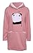 UGET Women's Floral Pullover Casual Black Hooded Sweatshirt One Size US 0-4