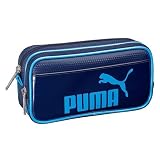 PUMA スリーポケットペンケース ネイビー
