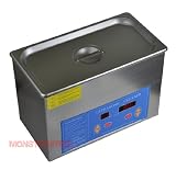 1 Gallon Stainless Steel Digital Heated UltraSonic Cleaner Ultra Sonic Heater