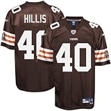 Reebok Peyton Hillis Cleveland Browns Brown Authentic Jersey Size 52