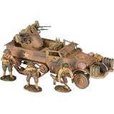 Corgi 1:50 Scale M16 Quad. 50 Halftrack with 3 US Infantry Figures  US Army, France 1944