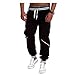 Chen Men's Harem Casual Baggy Hiphop Dance Jogger Sweatpants Trousers