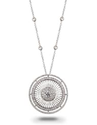 Diamond Necklace/pendant 18k White Gold