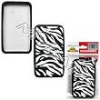 IPOD Touch(2nd 3rd Generation) Laser Zebra Skin(White/ Black) Skin Case