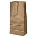 BAG 16# Paper Bag, 40lb Kraft, Brown, 7 3/4 x 4 13/16 x 16, 500/Pack (GK16500)