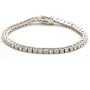 4.5 Carat Sterling Silver CZ Tennis Bracelet