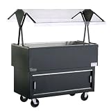 Duke DPAH-4M EconoMate Portable Buffet Unit, Cold Food Table - Refrigerated 54Wx20D Top O