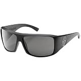 Dragon Alliance Calavera Men's Large Fit Polarized Casual Sunglasses - Matte Stealth/Grey