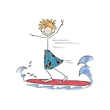 Penny Black Rubber Stamp ~Surf'S Up ! ~ Craft Stamp
