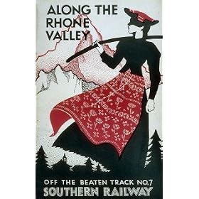 Along the Rhone Valley - Southern Railway - Mini Metal Wall Sign