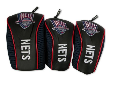 New Jersey Nets 3 Pack Mesh Longneck Headcover Set