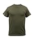Rothco Short Sleeve Crew Neck T-Shirt – Solid Color Tee Shirt – Cotton/Polyester Blend, Olive Drab, Medium
