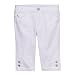 Girls' Xhilaration� Denim Skipper Pants - White