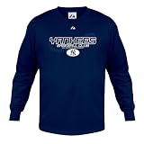 New York Yankees Youth On the Ball Long Sleeve T-shirt by Majestic Athletic