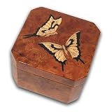 Buy Lovely, Petite Butterfly Octagonal Music Box
