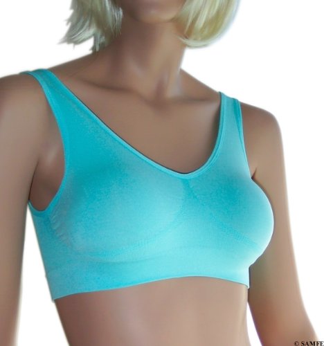 007Lingerie Women's Seamless Woven Opaque Bra
