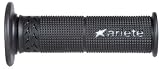 ariete(アリート) ハンドルバーグリップ 穴あき（バーエンドキャップが必要） シルバー/ブラック 120mm ESTORIL 02615-AG シルバー イヤリング