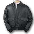 Cowhide Leather Bomber Jacket