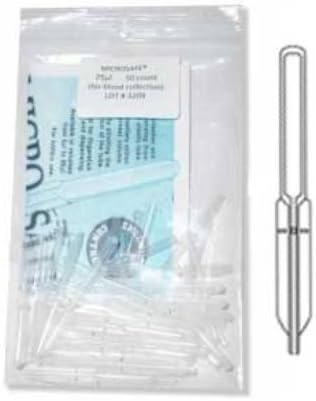 Microsafe Capillary Blood Collection Tube - 15 µL