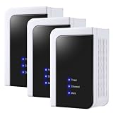 7dayshop 85Mbps Mini HomePlug / Powerline Ethernet Network Adapter - EXTRA VALUE TRIPLE PACK!!