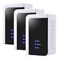 7dayshop 200Mbps Mini 360 HomePlug / Powerline Ethernet Network Adapter - EXTRA VALUE TRIPLE PACK!!