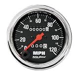 Auto Meter 2492 Traditional Chrome In-Dash Speedometer