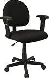 Mid Back Ergonomic Task Chair with Adjustable Arms