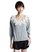 (アースミュージックアンドエコロジー)earth music&ecology プルオーバー Lace Nec KT/7PO 10121CA0050