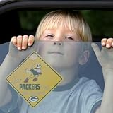 NFL Lil Packers fan on board car sign