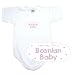 BABY BODYSUIT WHITE  PINK CLOUD LOVE ME , I'M BOSNIAN  BOSNIA AND HERZEGOVINA 6 - 9 Months