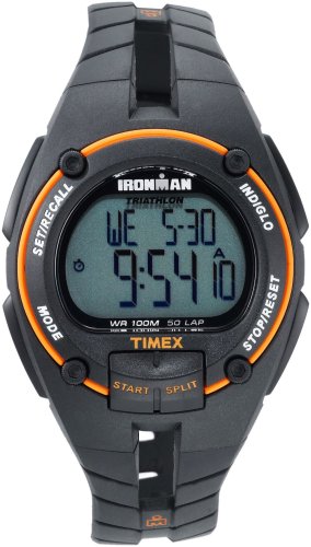 Timex Mens Ironman 50 Lap Full Size Resin Strap Watch #T5K156