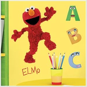 Sesame Street Elmo Mega Decal Pack - Includes 1 Giant Elmo Decal (10 Pieces) and 30 Wall Decals Sesame Street Elmo Mega Decal Pack - Includes 1 Giant Elmo Decal (10 Pieces) and 30 Wall Decals