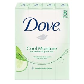 Dove Cool Moisture Beauty Bar (Eight-4.25 Ounce Bars)