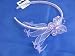 Purple Bridesmaid Dress Pretty Lilac Jewelled butterfly Ribon trails on Satin Head band ,Alice band,Ideal Bridesmaids Head dress, Party wear,Little giirls fascinator, Wedding ,